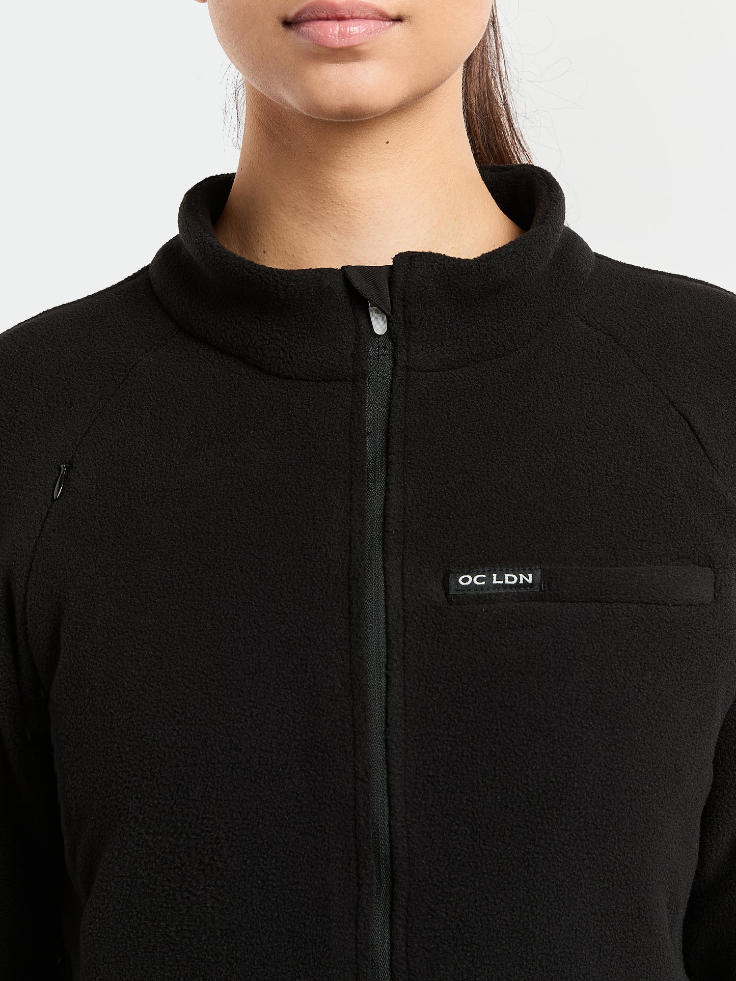 Women's Fleece Jacket - Black