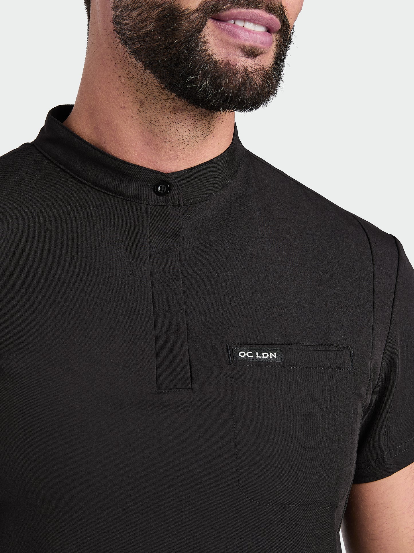 Men's Mandarin Scrub Tops