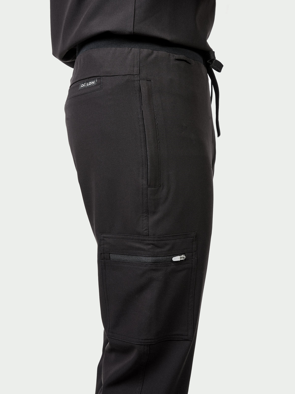 Men's Scrub Trousers - Midnight Black, Men's Scrub Trousers - Midnight Black