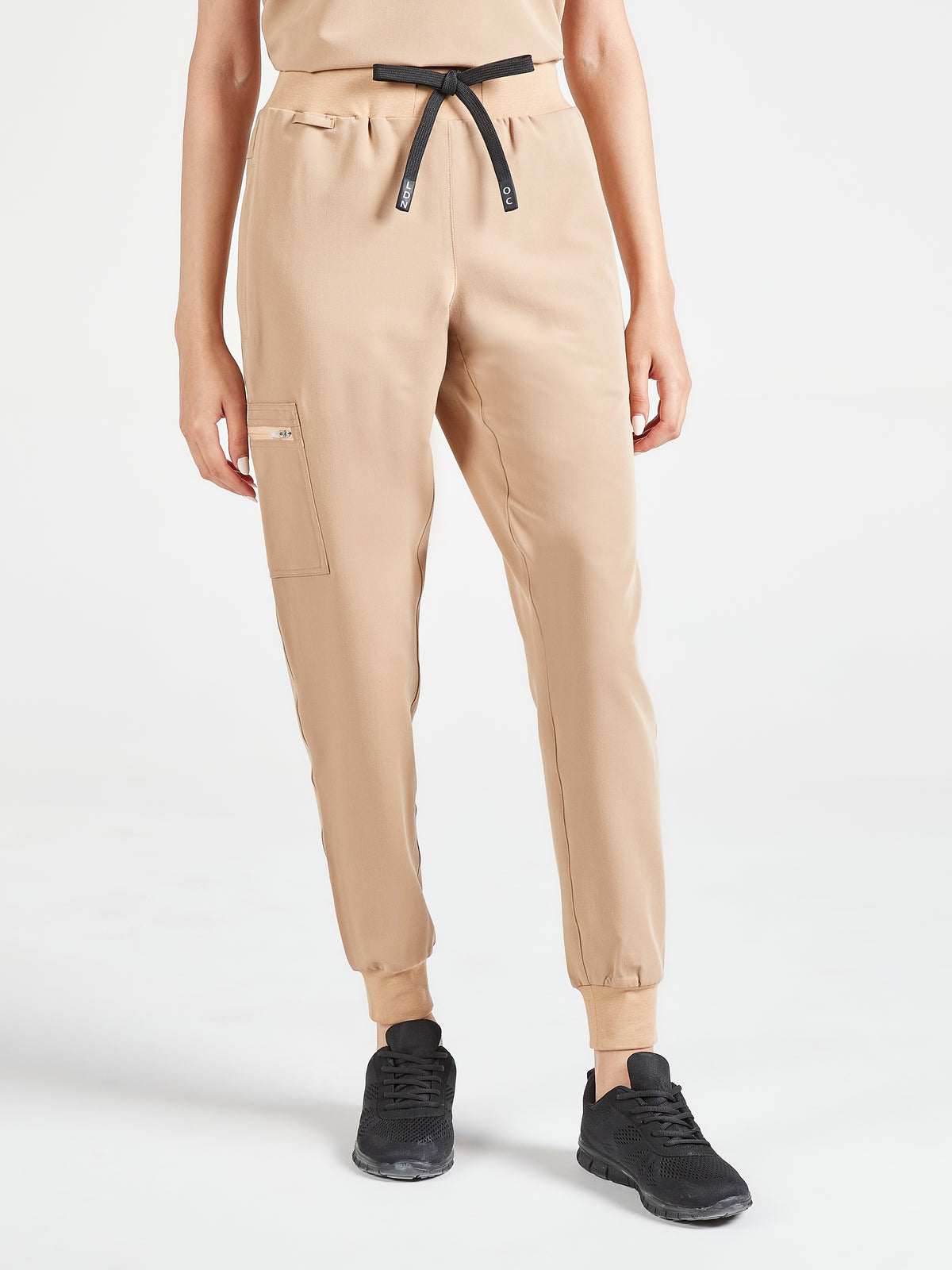 Women's Scrub Joggers - Coffee Cream, Women's Scrub Joggers - Coffee Cream