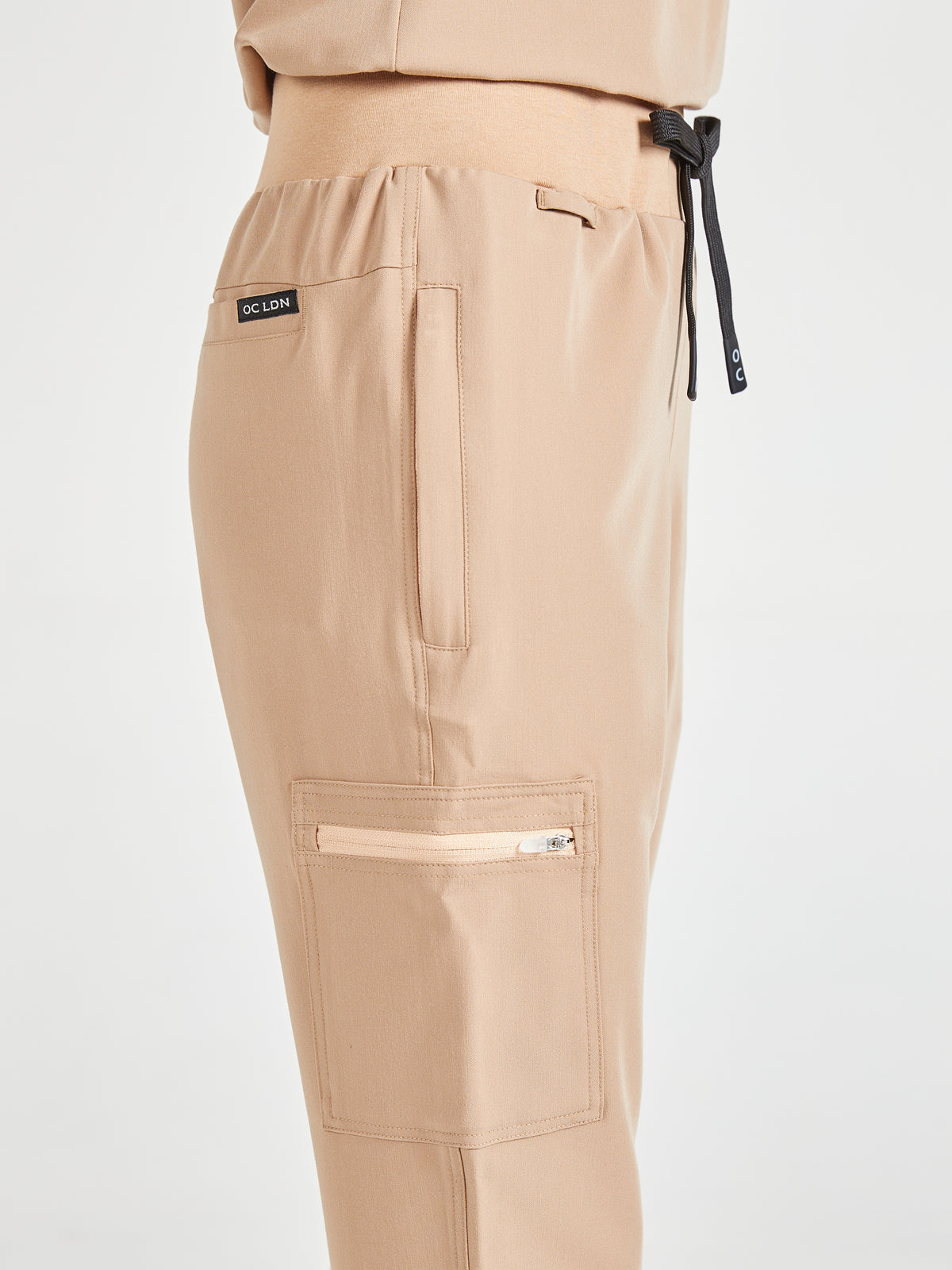 Women's Scrub Joggers - Coffee Cream, Women's Scrub Joggers - Coffee Cream