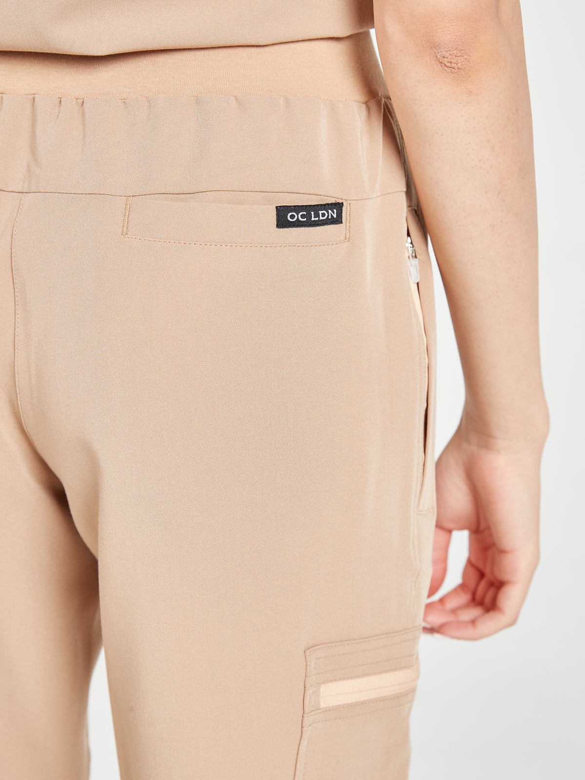 Women's Scrub Joggers - Coffee Cream, Women's Scrub Joggers - Coffee Cream