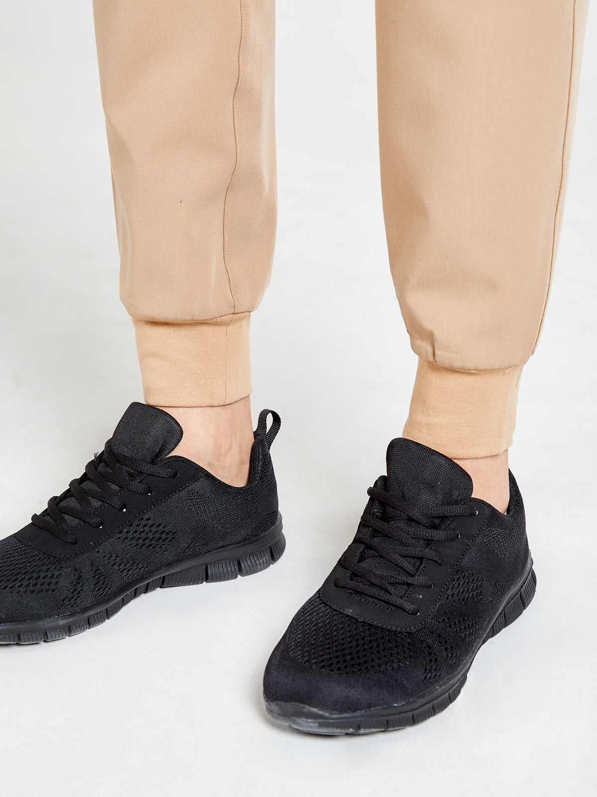 Women's Scrub Joggers - Coffee Cream, Women's Scrub Joggers - Coffee Cream