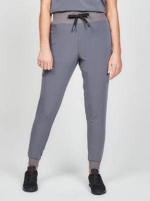 Women's Scrub Joggers - Space Grey