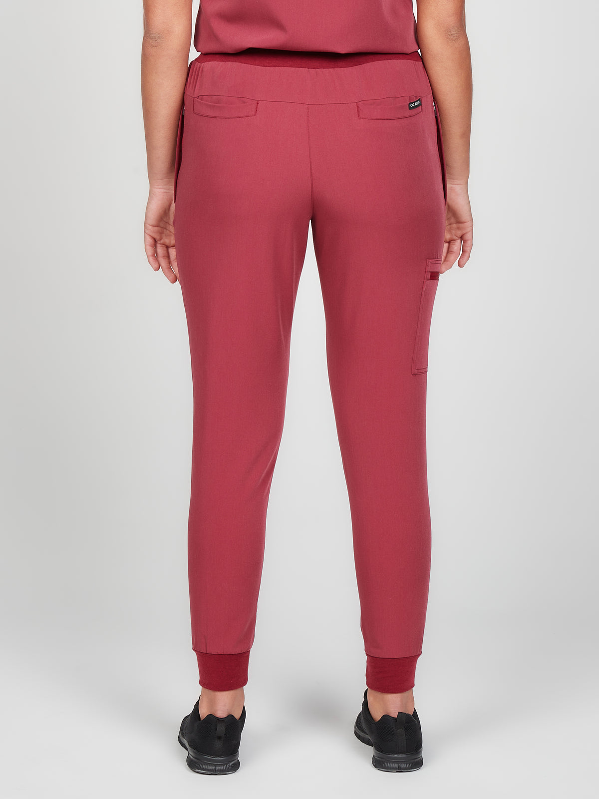 Women's Scrub Joggers - Cherry Red, Women's Scrub Joggers - Cherry Red