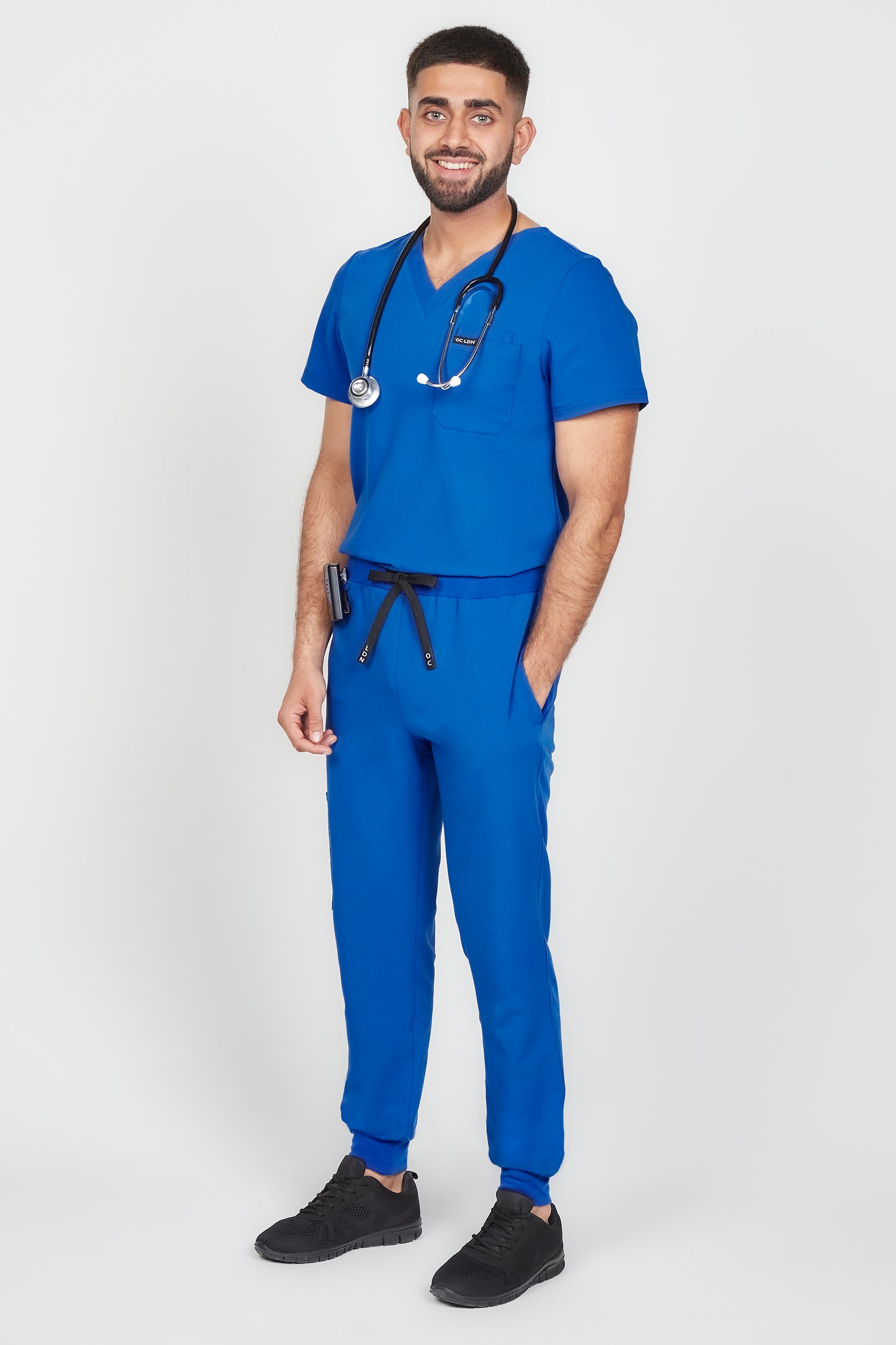 Men's Saturni Scrub Joggers - Royal Blue