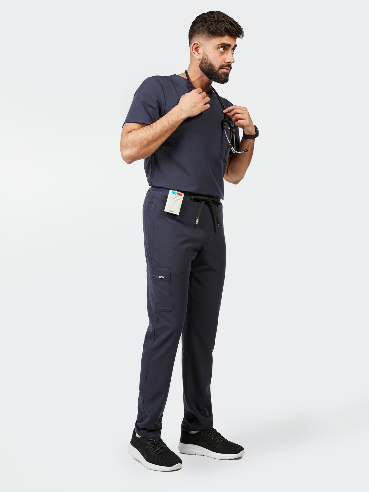 Men's Scrub Trousers - Navy Blue, Men's Scrub Trousers - Navy Blue