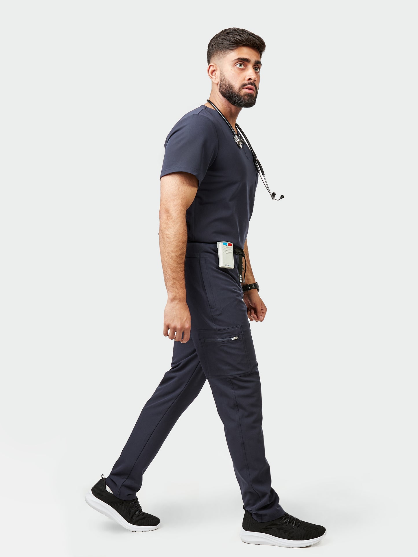 Men's Jovi Scrub Trousers - Navy Blue