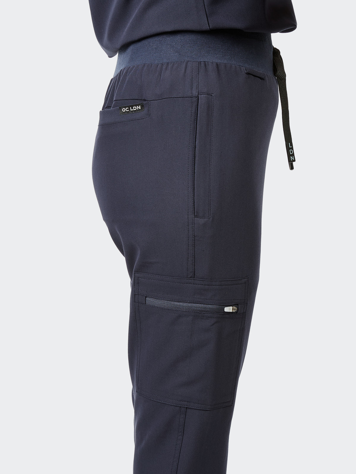 Women's Scrub Trousers - Navy Blue, Women's Scrub Trousers - Navy Blue