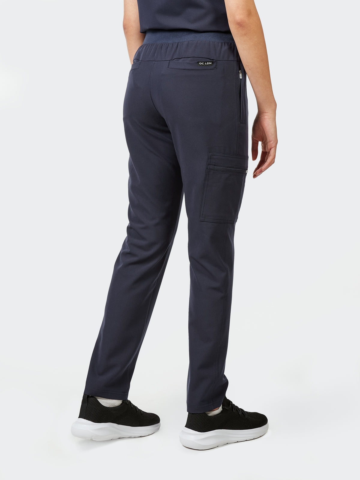Women's Scrub Trousers - Navy Blue, Women's Scrub Trousers - Navy Blue