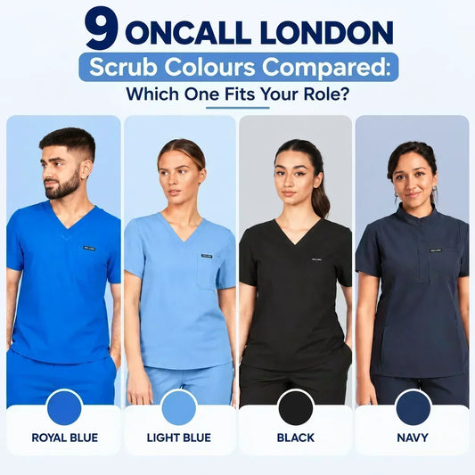 9 ONCALL LONDON Scrub Colours Compared: Which One Fits Your Role?