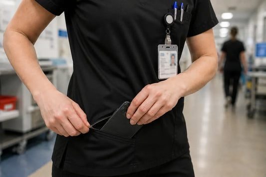 Black Scrubs With Pockets vs Standard Scrubs: Is the Extra Storage Worth It?