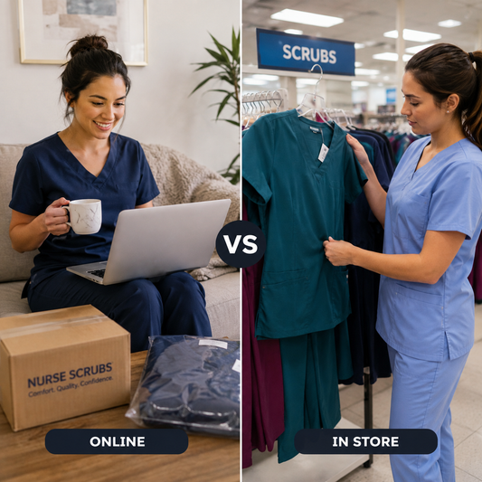 Buy Nurse Scrubs Online vs In Store Which Works Better for UK Nurses