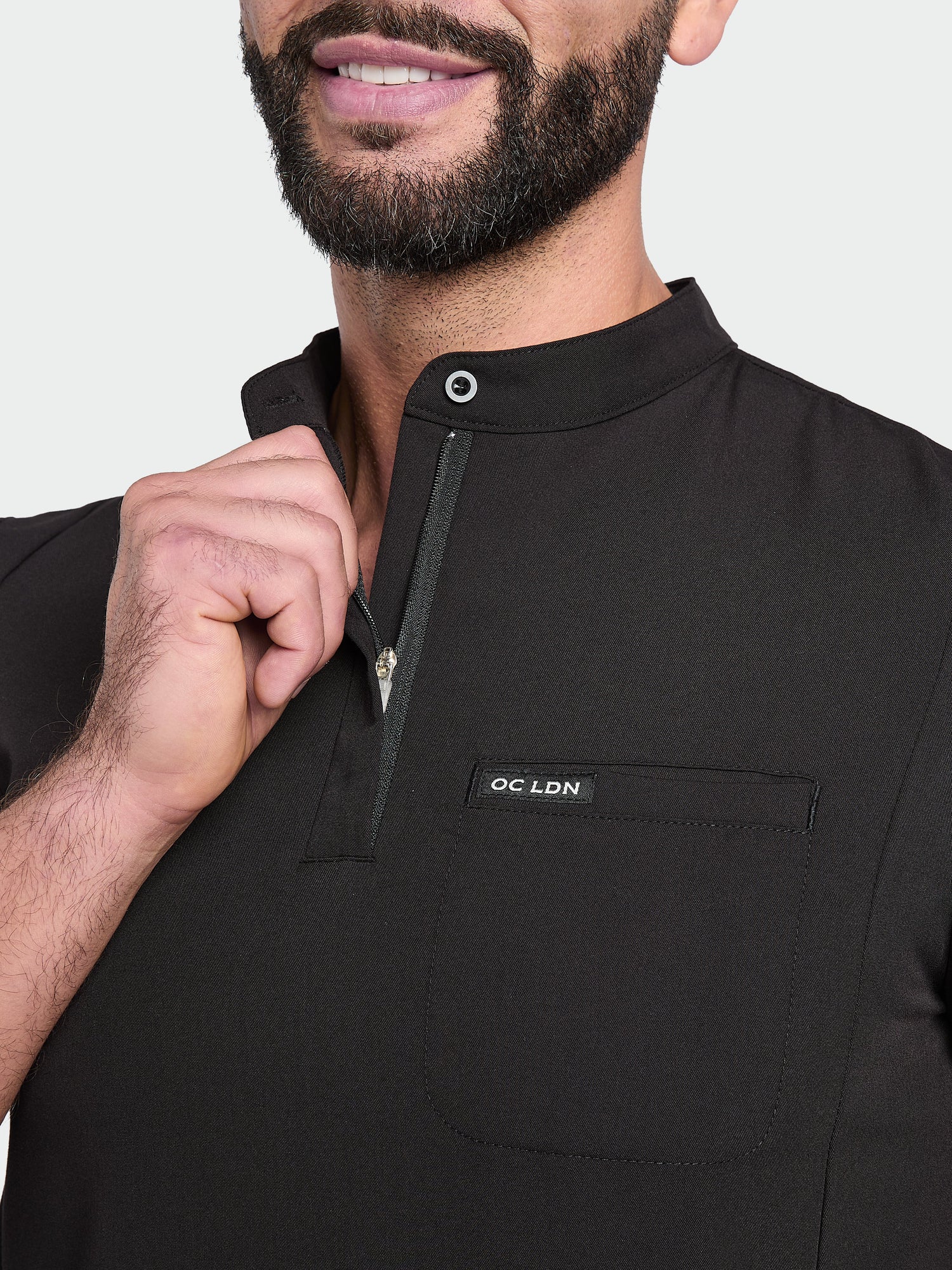 Men's Mandarin Scrub Tops