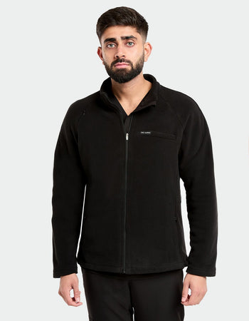 Men's Fleece Jacket - Black