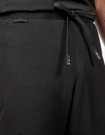 Men's Solis Scrub Trousers - Midnight Black