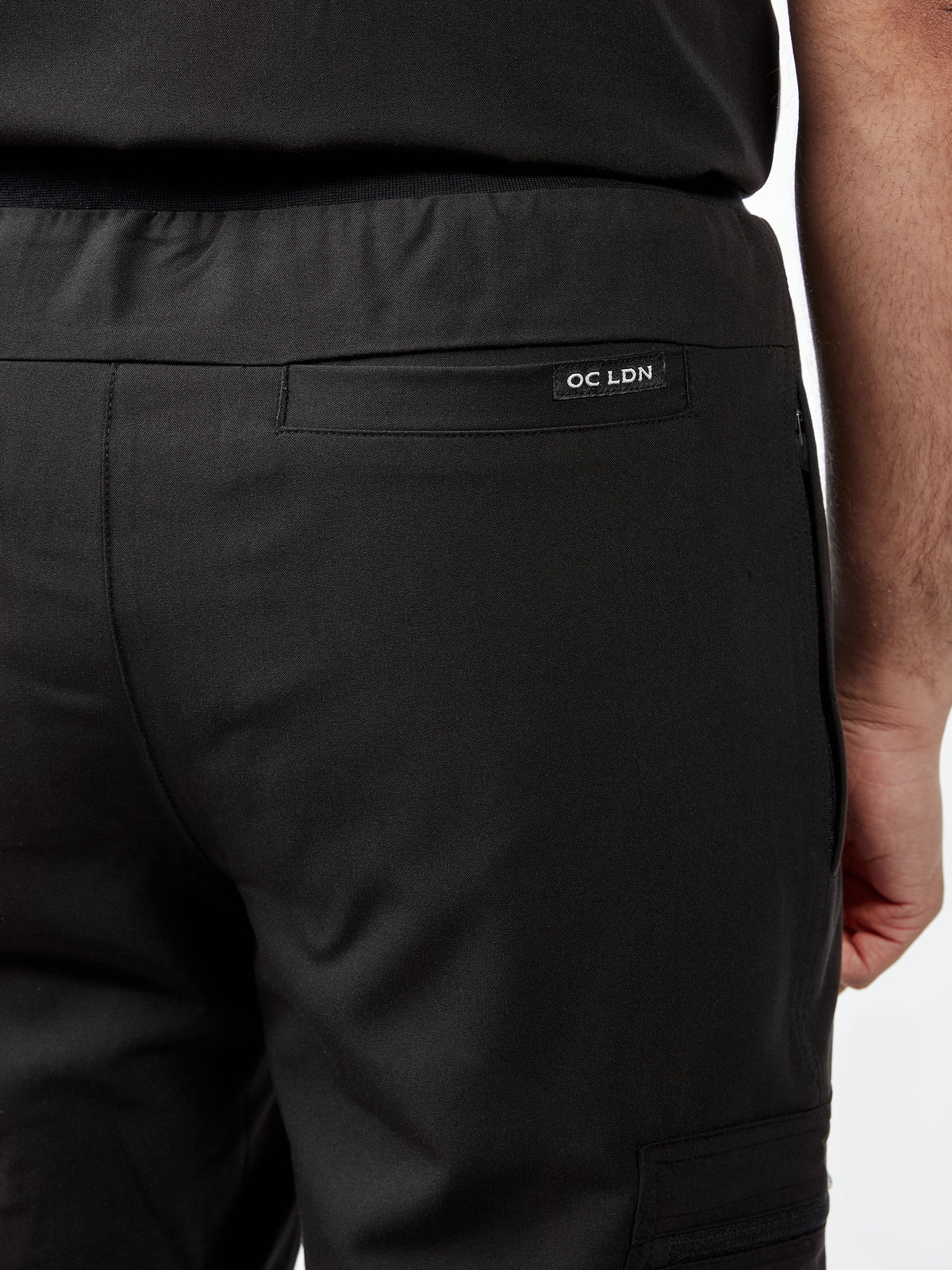 Men's Scrub Trousers - Midnight Black, Men's Scrub Trousers - Midnight Black