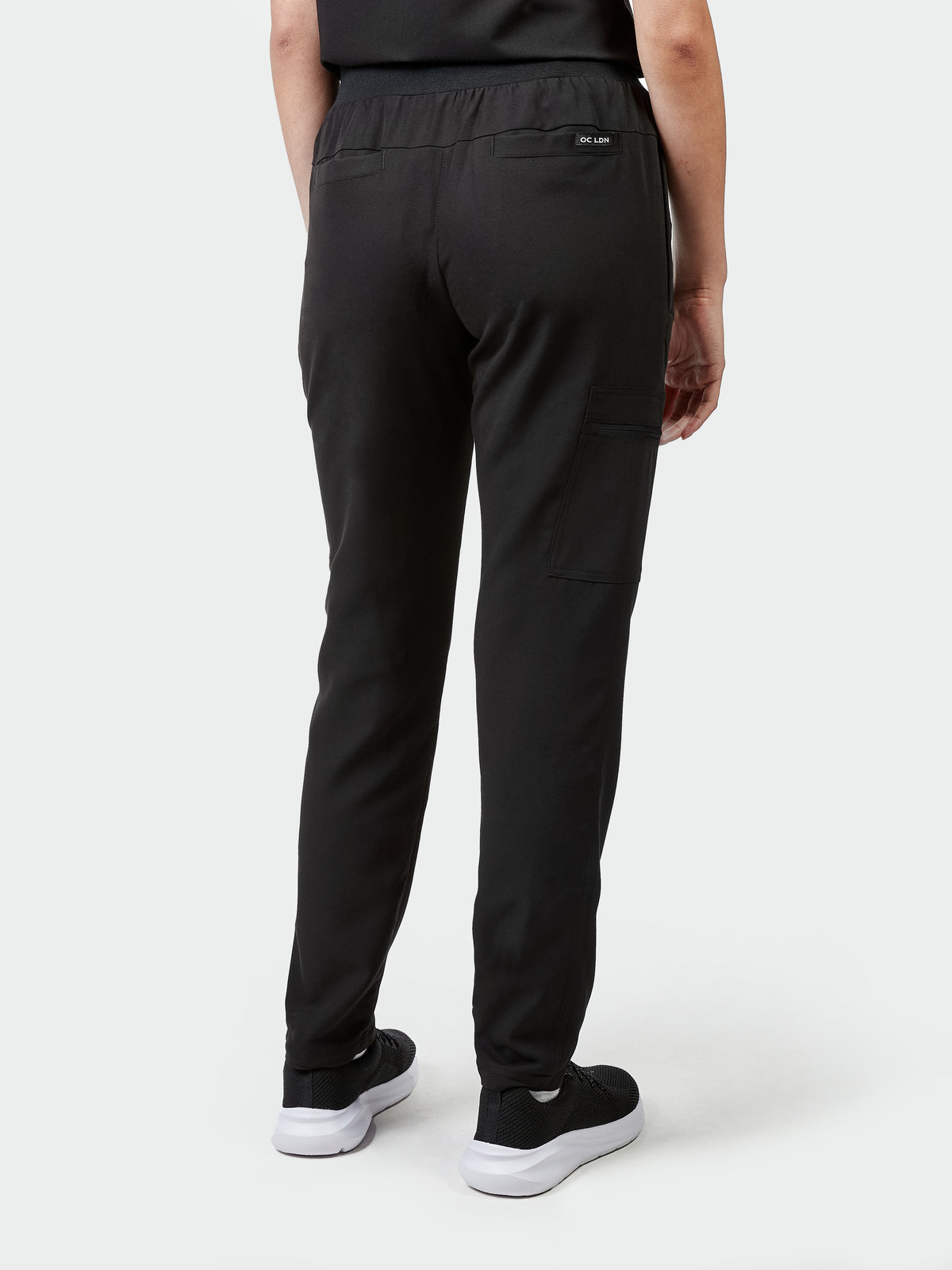 Women's Scrub Trousers - Midnight Black, Women's Scrub Trousers - Midnight Black