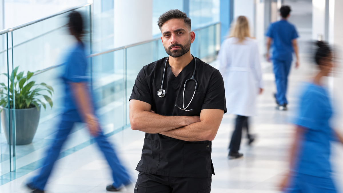 Scrubs Were Built to Solve a Different Problem