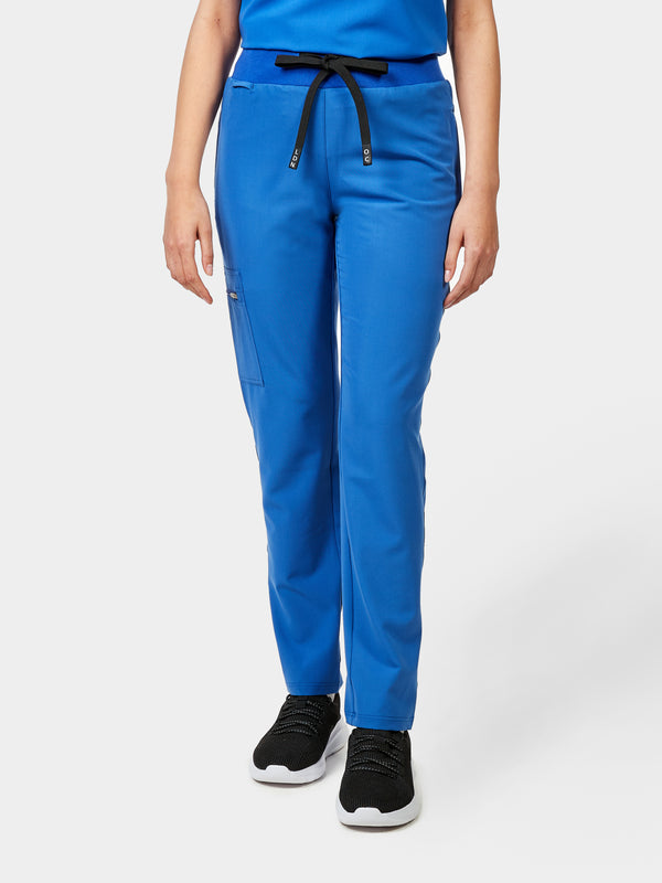 Women's Saturni scrub trousers royal blue