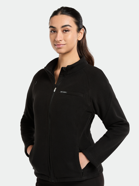 Women's Fleece Jacket - Black