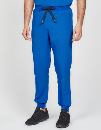 Men's Saturni Scrub Joggers - Royal Blue