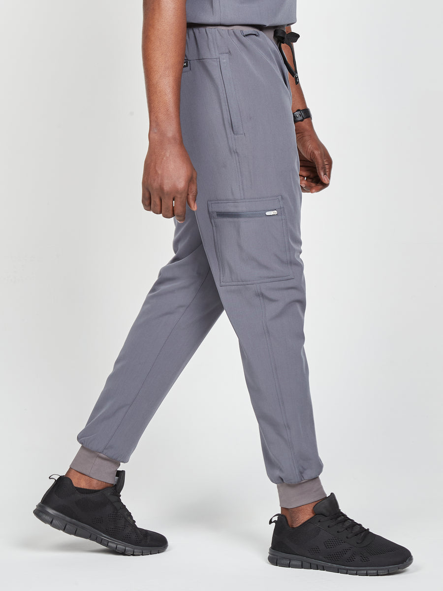Men's Scrub Joggers - Space Grey