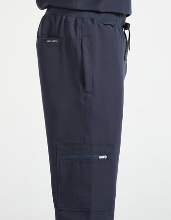 Men's Jovi Scrub Joggers - Navy Blue