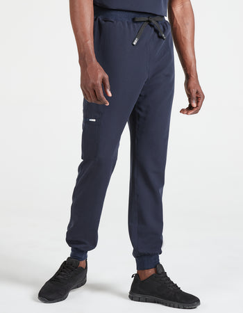 Men's Jovi Scrub Joggers - Navy Blue