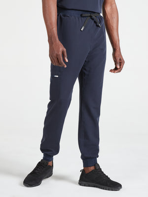 Men's Scrub Joggers - Navy Blue