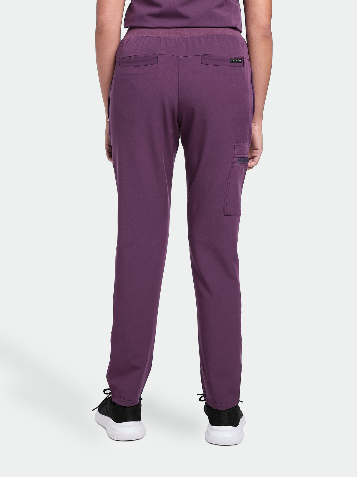 Women's Scrub Trousers - Wild Plum, Women's Scrub Trousers - Wild Plum