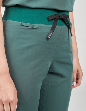 Women's Veneris Scrub Joggers - Forest Green