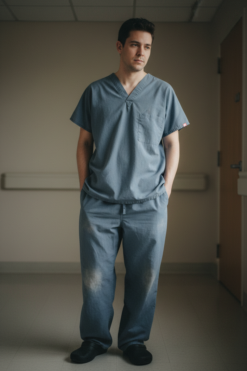 Traditional scrubs